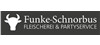 Logo Funke-Schnorbus Fleischerei/Party-Service in Olsberg